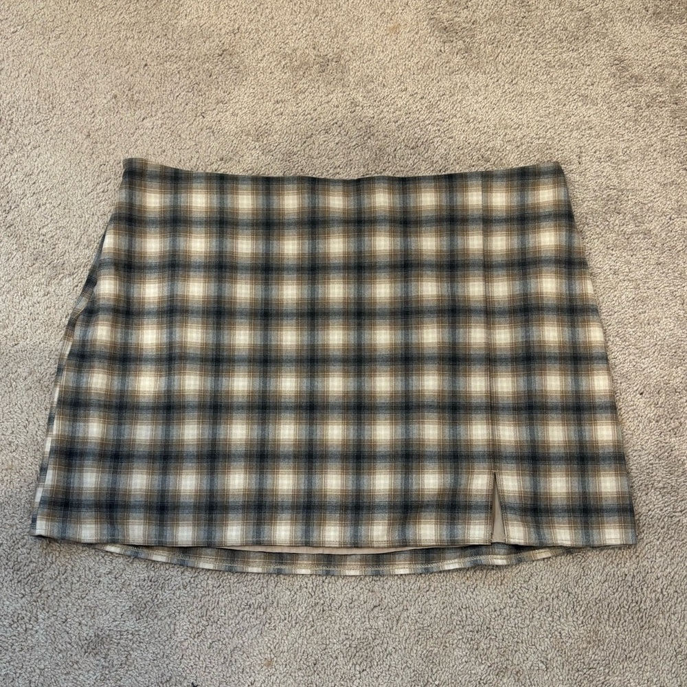 Old Navy Plaid Mini Skirt